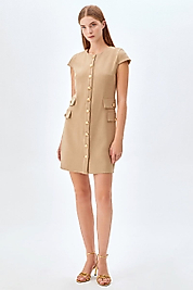 NAGRADA DRESS TUNİK YELEK BEIGE