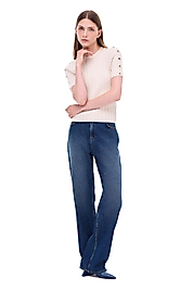 PERSPECTIVE TRİKO BLUZ BEJ