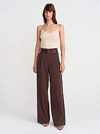 DİLVİN DANTEL DETAY TOP