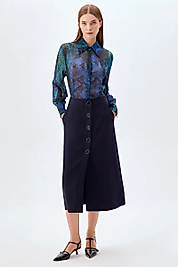 NAGRADA SKIRT ETEK NAVY BLUE