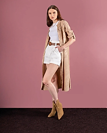 LADY GINA ÖNÜ DÜĞMELİ ELBİSE