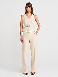 DİLVİN ÇİFT KEMERLİ PANTOLON