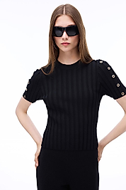 PERSPECTIVE TRİKO BLUZ SİYAH